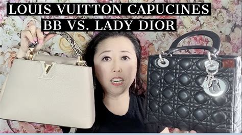 louis vuitton capucimes vs diorever|Is the Louis Vuitton Capucines bag or the Lady Dior a Better.